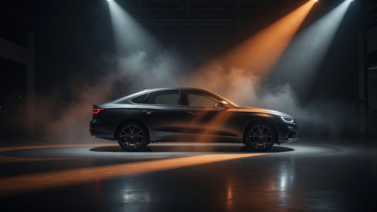 Motorades brand cinematic car